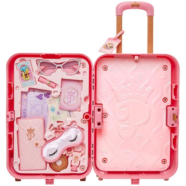 DISNEY PRINCESS STYLE COLLECTION DELUXE SUITCASE SET