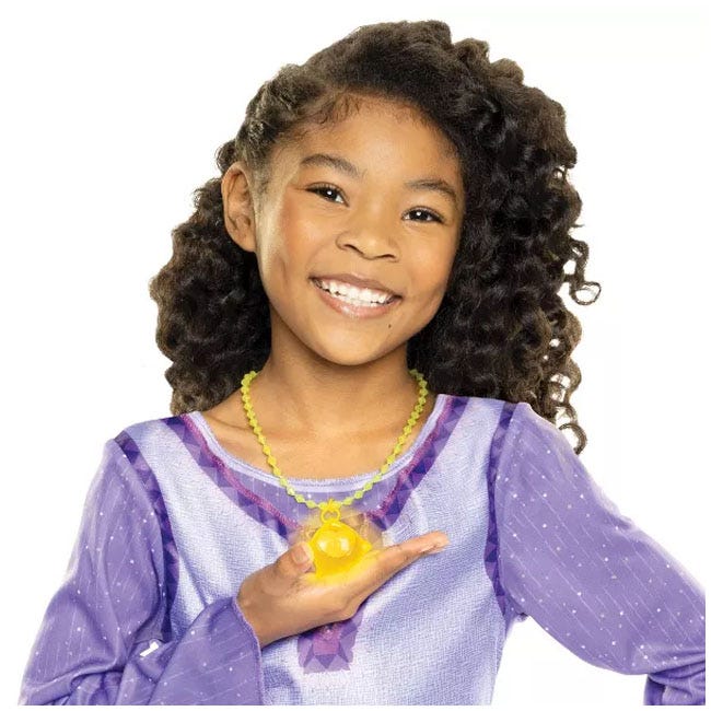 WISH NECKLACE BATTERY OPERATED WISH UPON THE STAR