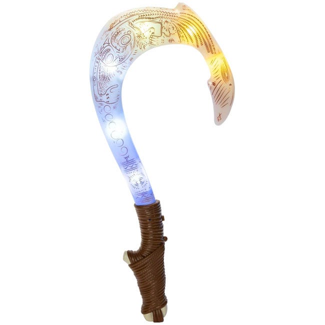 DISNEY MOANA 2 MAUI MAGICAL FISH HOOK BATTERY OPERATED