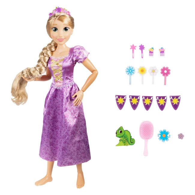 DISNEY PRINCESS RAPUNZEL DOLL PLAYDATE POSABLE DOLL