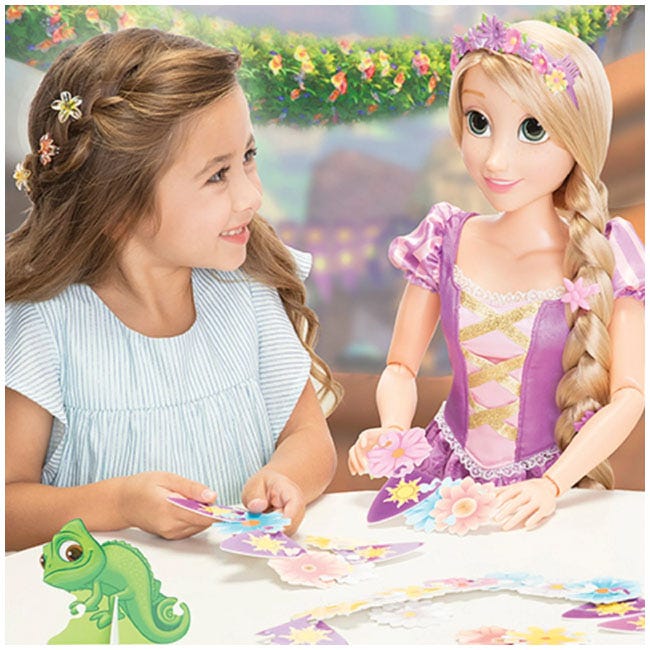 DISNEY PRINCESS RAPUNZEL DOLL PLAYDATE POSABLE DOLL
