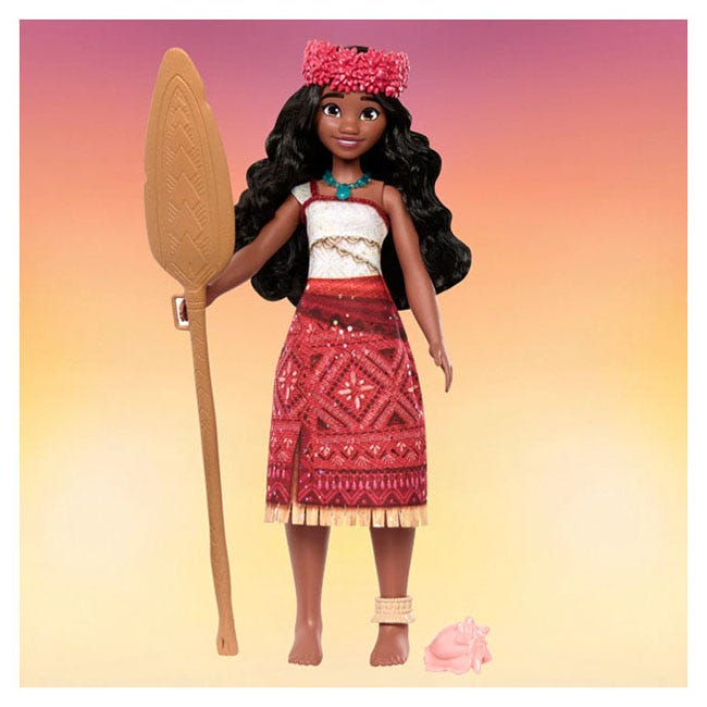 DISNEY MOANA 2 FEATURE MOANA DOLL SINGING BATTERY OPERATED