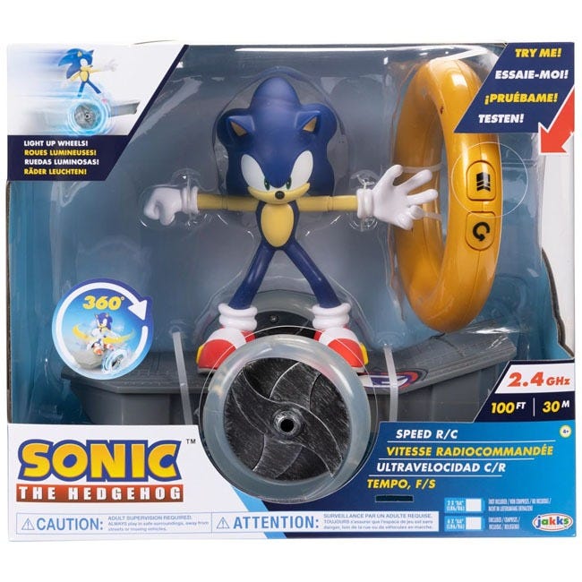 SONIC SKATE BOARD R/C