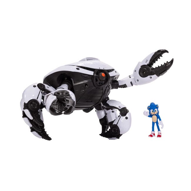 SONIC 3 MOVIE 2.5IN CRAB MECH BATTLE PLAYSET
