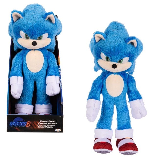 SONIC 3 MOVIE 13 INCH PLUSH - SONIC