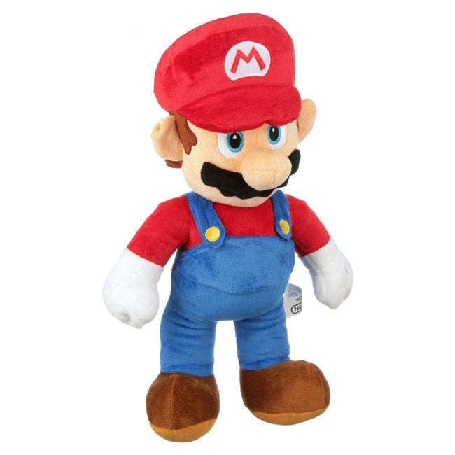 SUPER MARIO JUMBO BASIC PLUSH - MARIO