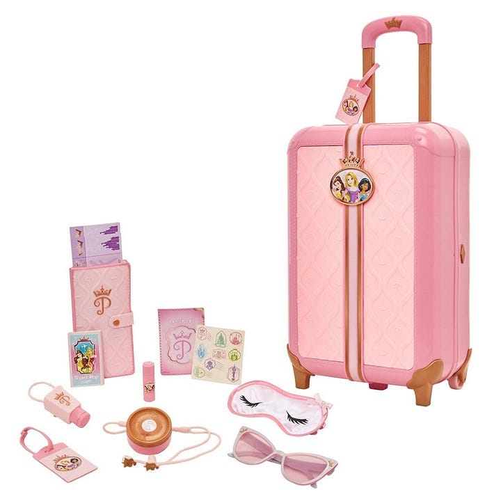 DISNEY PRINCESS SUITCASE TRAVELER SET