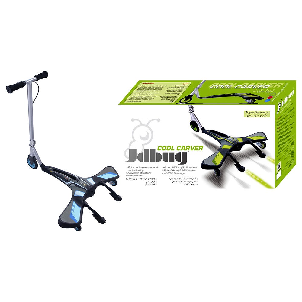 JD BUG COOL CARVER S SCOOTER BLUE