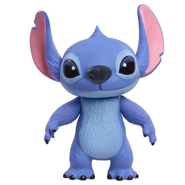 DISNEY STICH LIVE ACTION LARGE LIFE VINYL FIGURE