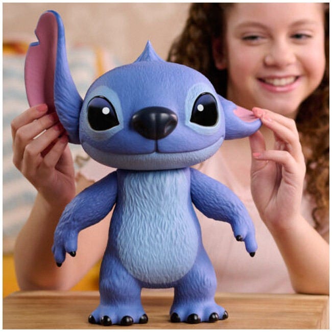 DISNEY STICH LIVE ACTION LARGE LIFE VINYL FIGURE