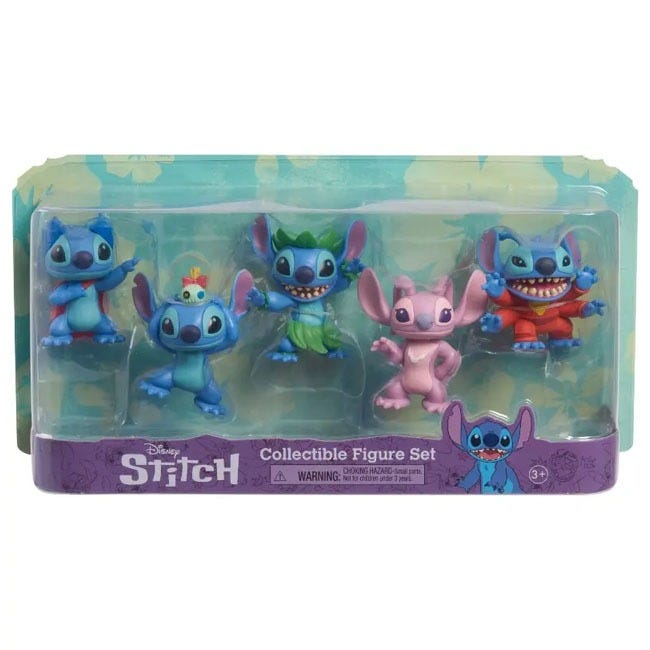 DISNEY STITCH COLLECTOR FIGURES SET