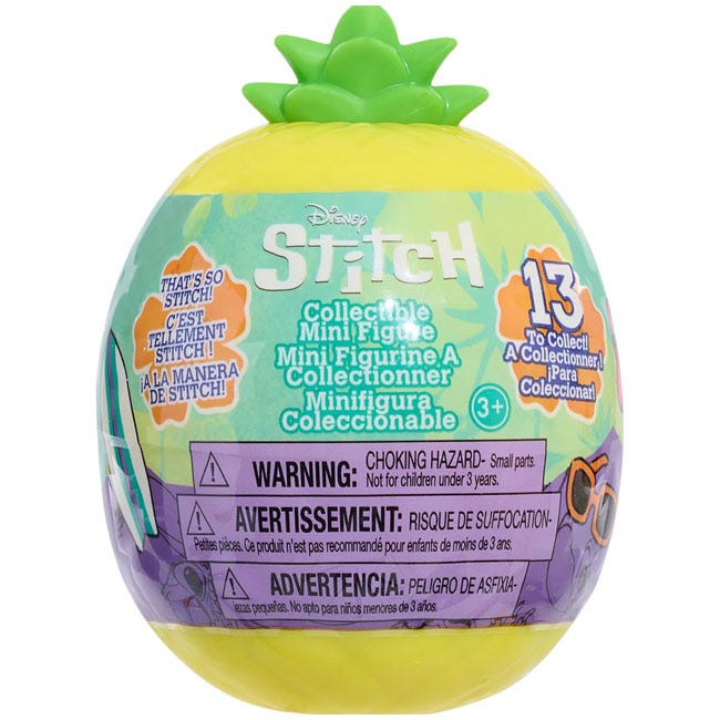 DISNEY STITCH S4 COLLECTIBLE MINI FIGURE CAPSULES