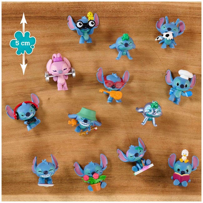 DISNEY STITCH S4 COLLECTIBLE MINI FIGURE CAPSULES
