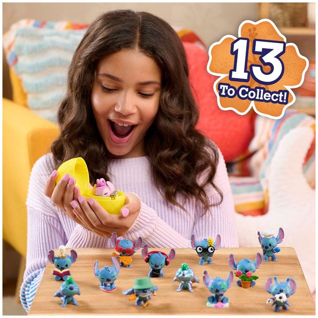 DISNEY STITCH S4 COLLECTIBLE MINI FIGURE CAPSULES