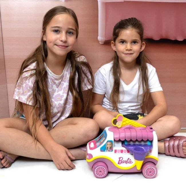 JUST PLAY BARBIE ICE CREAM TRUCK