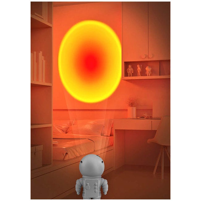 MOB ASTROLIGHT PROJECTOR ORANGE SUNSET