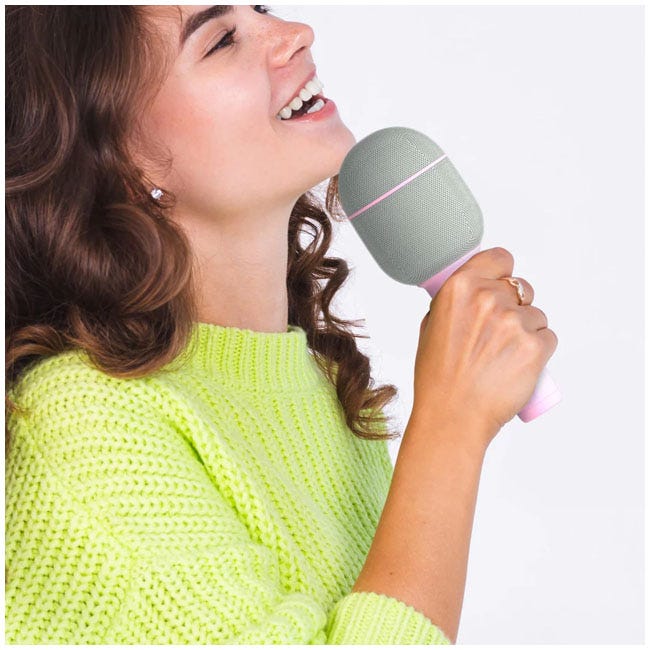 MOB MICRO GROOVY MICROPHONE SPEAKER MARSHMALLOW