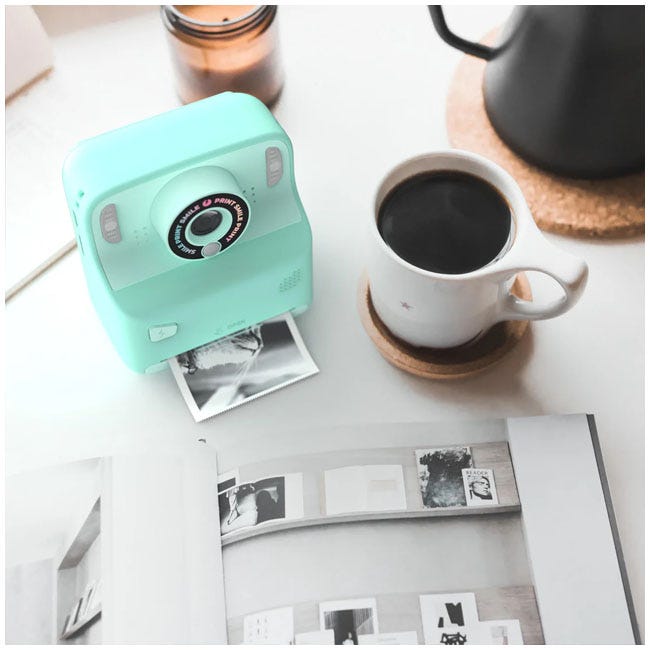 MOB PIXIPRINT CLICK AND PRINT CAMERA TURQUOISE