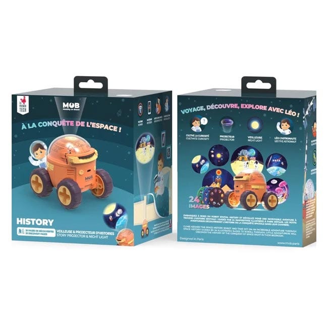 MOB NEW SPACE ROVER STORY PROJECTOR -  HISTORY