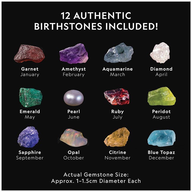 NATIONAL GEOGRAPHIC BIRTHSTONE DIG KIT