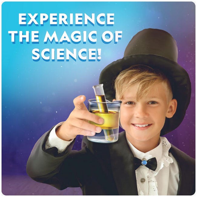 NATIONAL GEOGRAPHIC MEGA SCIENCE SERIES SCIENCE MAGIC KIT