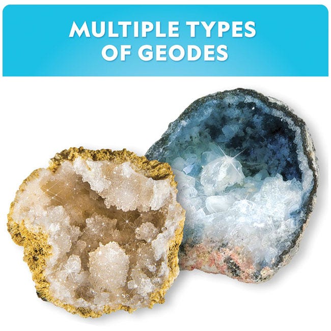 NATIONAL GEOGRAPHIC BREAK OPEN 15 GEODES