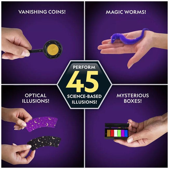 NATIONAL GEOGRAPHIC MAGIC SET 45 TRICKS