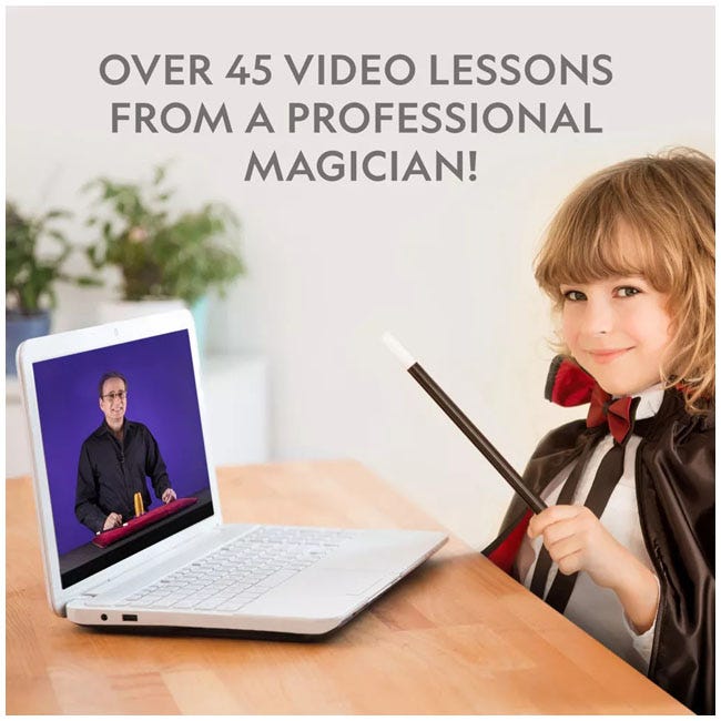 NATIONAL GEOGRAPHIC MAGIC SET 45 TRICKS