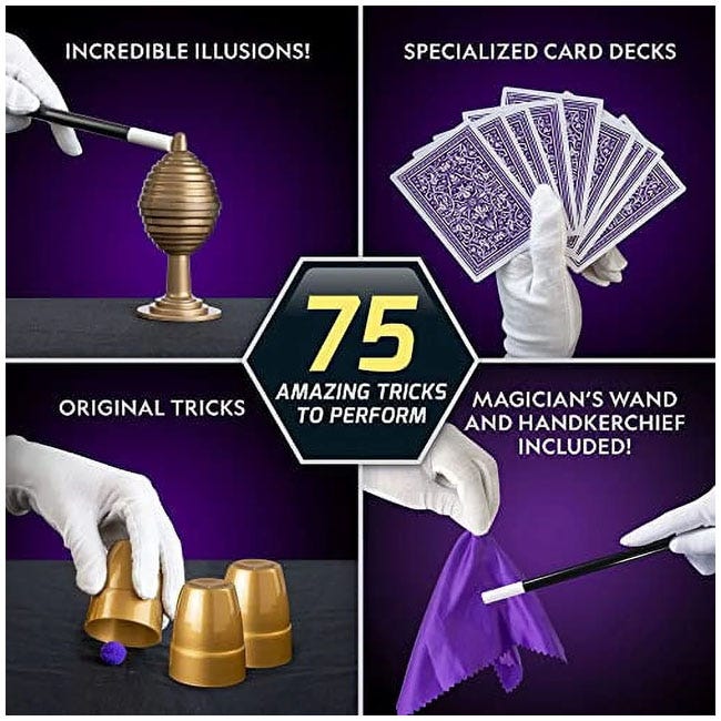 NATIONAL GEOGRAPHIC MEGA MAGIC SET - 75 MAGIC TRICKS