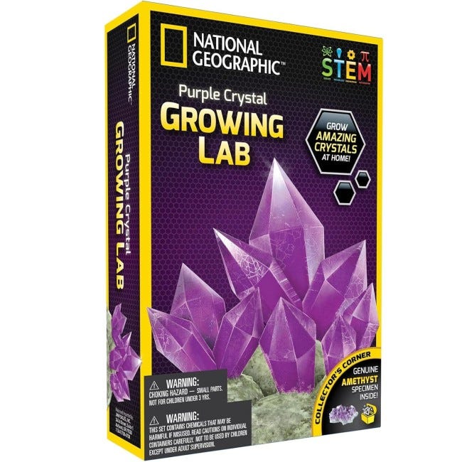 NATIONAL GEOGRAPHIC PURPLE CRYSTAL LAB
