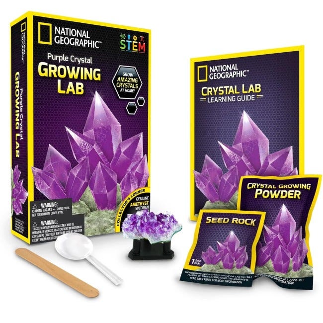 NATIONAL GEOGRAPHIC PURPLE CRYSTAL LAB
