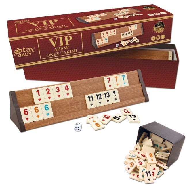 JACKAROO VIP LIGHT BROWN RUMMY GAME