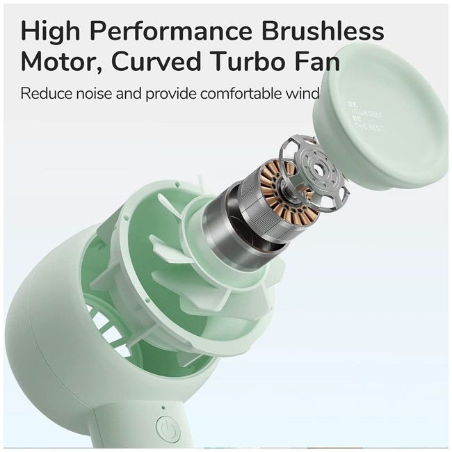 JISULIFE HANDHELD FAN LIFE5(4500NAH_FA42-1) - MINT GREEN