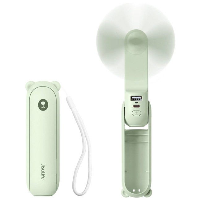 JISULIFE HANDHELD FAN LIFE8 PLUS - MINT GREEN