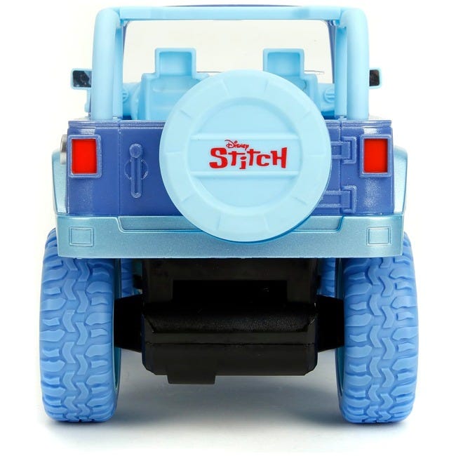 JADA TOYS DISNEY STITCH REMOTE CONTROL JEEP WRANGLER CAR