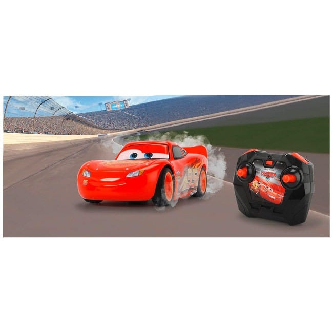 JADA 1:24 DISNEY CARS TURBO LIGHTNING MCQUEEN RC