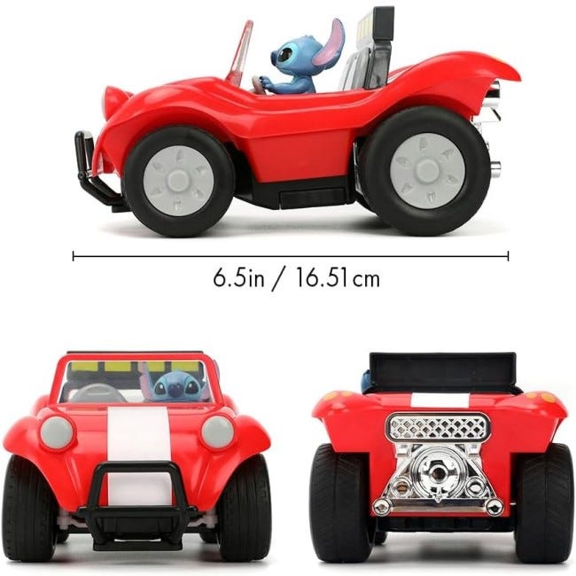 JADA 1:24 STITCH BUGGY RADIO CONTROL RC CAR