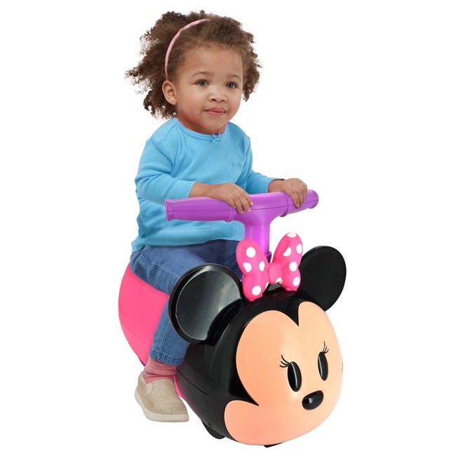 KIDDIELAND LIGHTS N SOUNDS MINNIE ZOOM RIDE ON