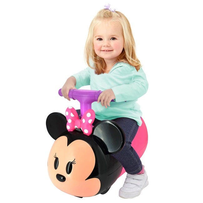 KIDDIELAND LIGHTS N SOUNDS MINNIE ZOOM RIDE ON