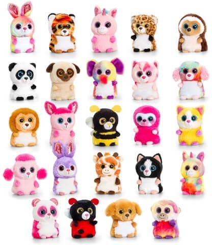 KEEL TOYS 10CM MINI MOTSU ASSORTED PLUSH TOY
