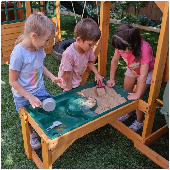 KIDKRAFT BEAR CAVE LODGE PLAYSET