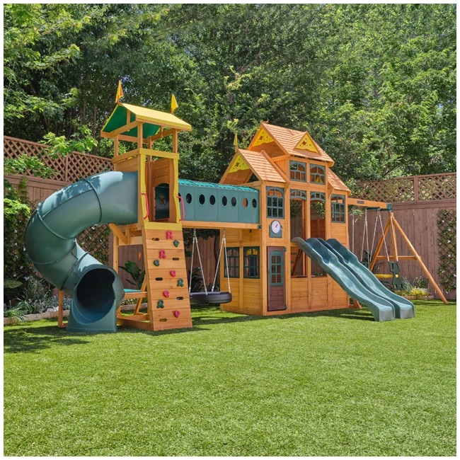 KIDKRAFT BEAR CAVE LODGE PLAYSET