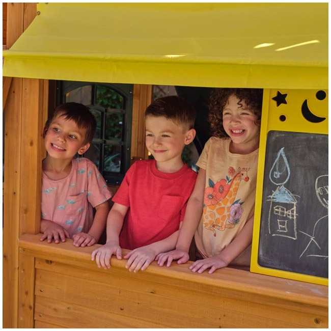 KIDKRAFT BEAR CAVE LODGE PLAYSET