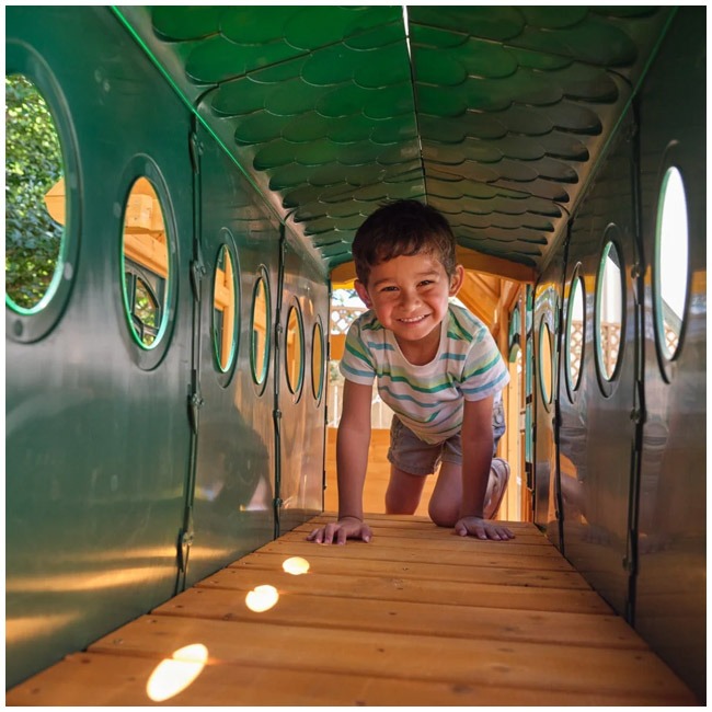 KIDKRAFT BEAR CAVE LODGE PLAYSET