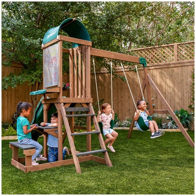 KIDKRAFT WILDERNESS POINT SWING SET