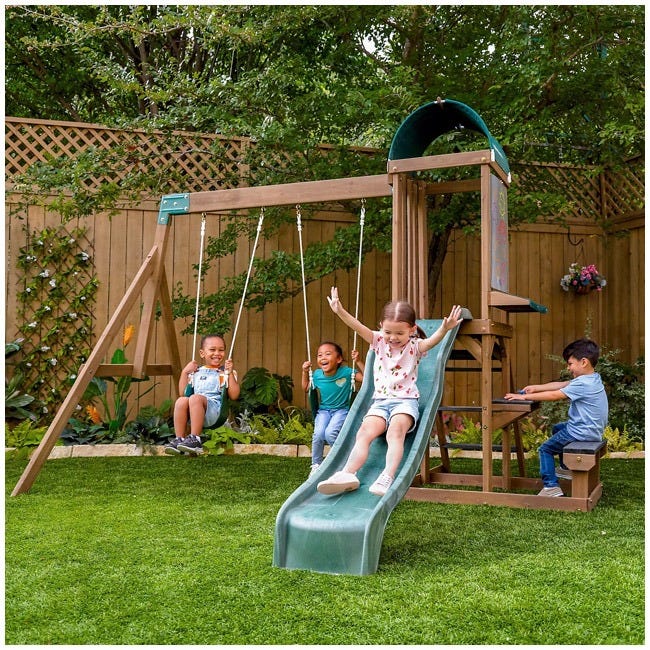KIDKRAFT WILDERNESS POINT SWING SET
