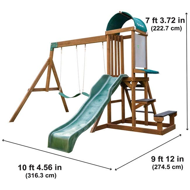 KIDKRAFT WILDERNESS POINT SWING SET