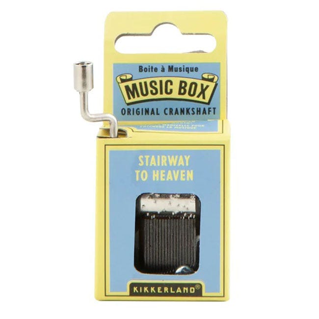 KIKKERLAND MUSIC BOX STAIRWAY TO HEAVEN