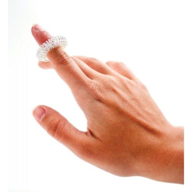 KIKKERLAND ACUPRESSURE MASSAGE RINGS ASSORTED