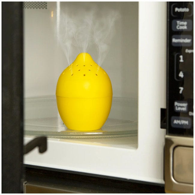KIKKERLAND LEMON MICROWAVE CLEANER